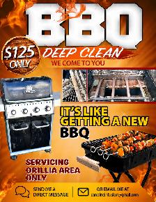 BBQ Deep Cleaning - I Come To You!