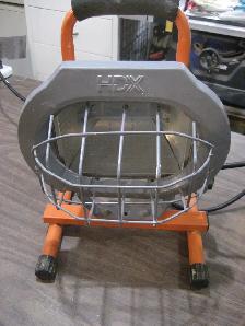 HDX 500 watt halogen work light