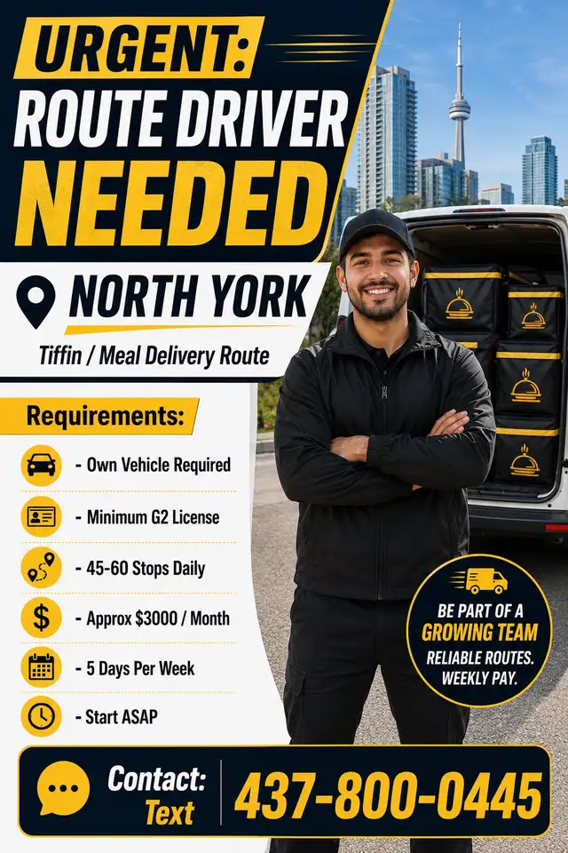 Urgent Driver Needed