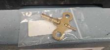 Vintage 1900s Mantal Clock with key - Photo 8
