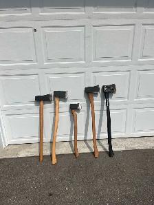 Assorted Woodworking Axes
