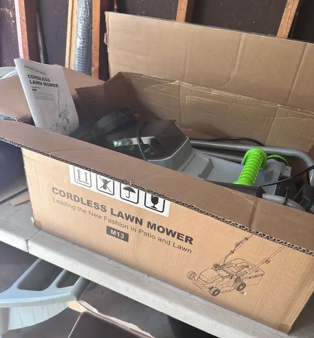 new lawn mower
