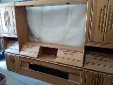 10 pc Oak queen size bedroom suite - Photo 4