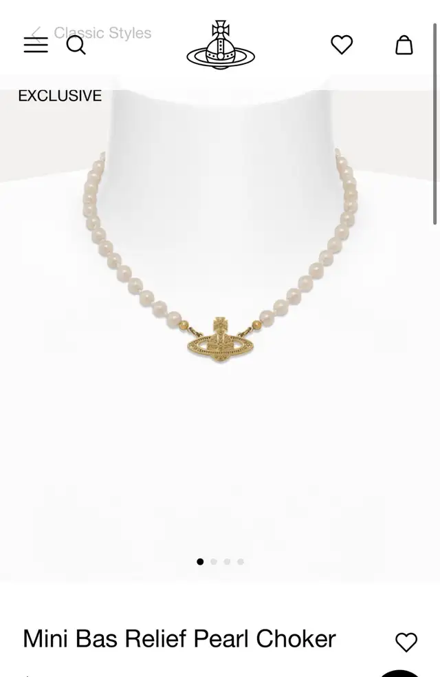 Authentic Vivienne Westwood necklace