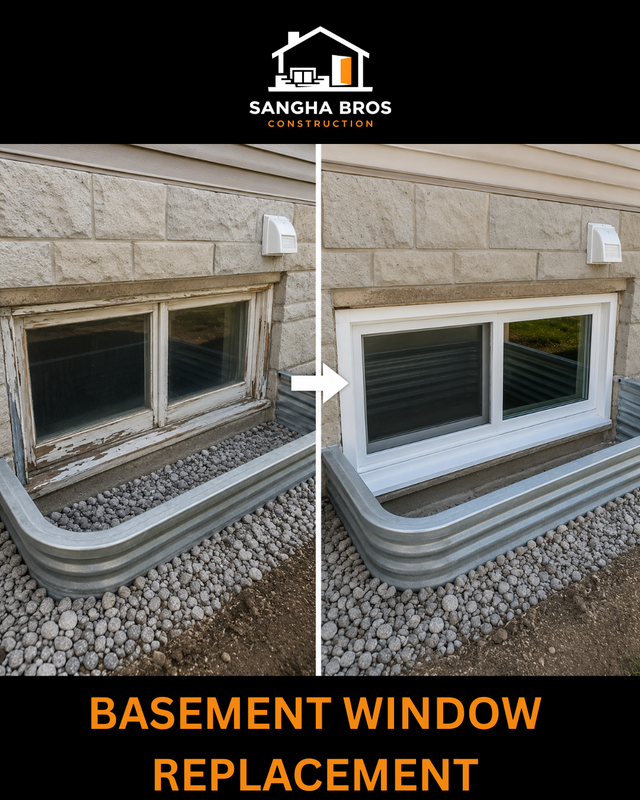 SIDE ENTRANCE DOOR-EGRESS WINDOW-BASEMENT WINDOW- BELOW GRADE
