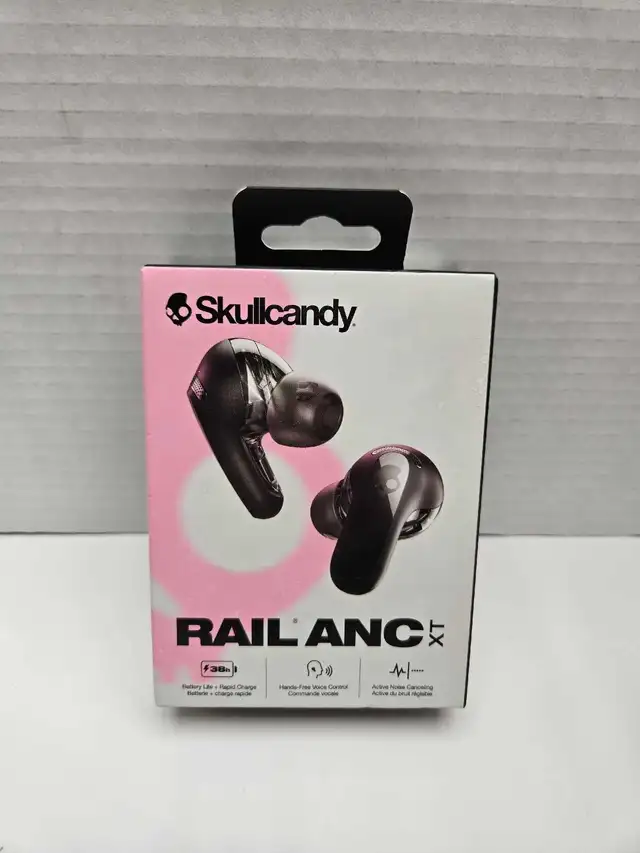 Skullcandy Rail ANC XT Bluetooth Earbuds NEW