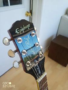 Epiphone Cherry Sunburst Quilt Top Les Paul Standard - Brand New - Photo 9