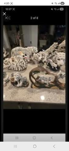 ceramic white tiger collection - Photo 2