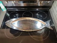 Big Stainless SBig Stainless Steeleel Large Fish Type Party Tray - Photo 3