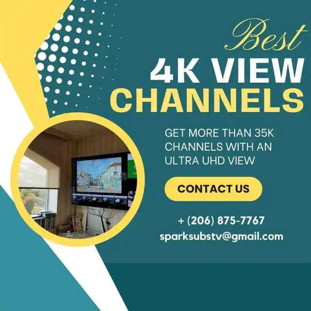 Latest 4K channels with no buffering