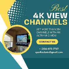 Latest 4K channels with no buffering