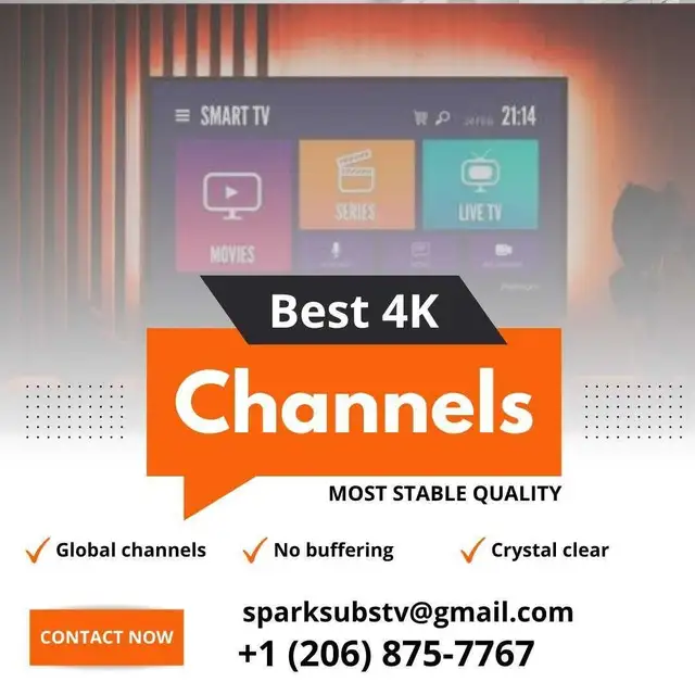 Stable 4K quality channels