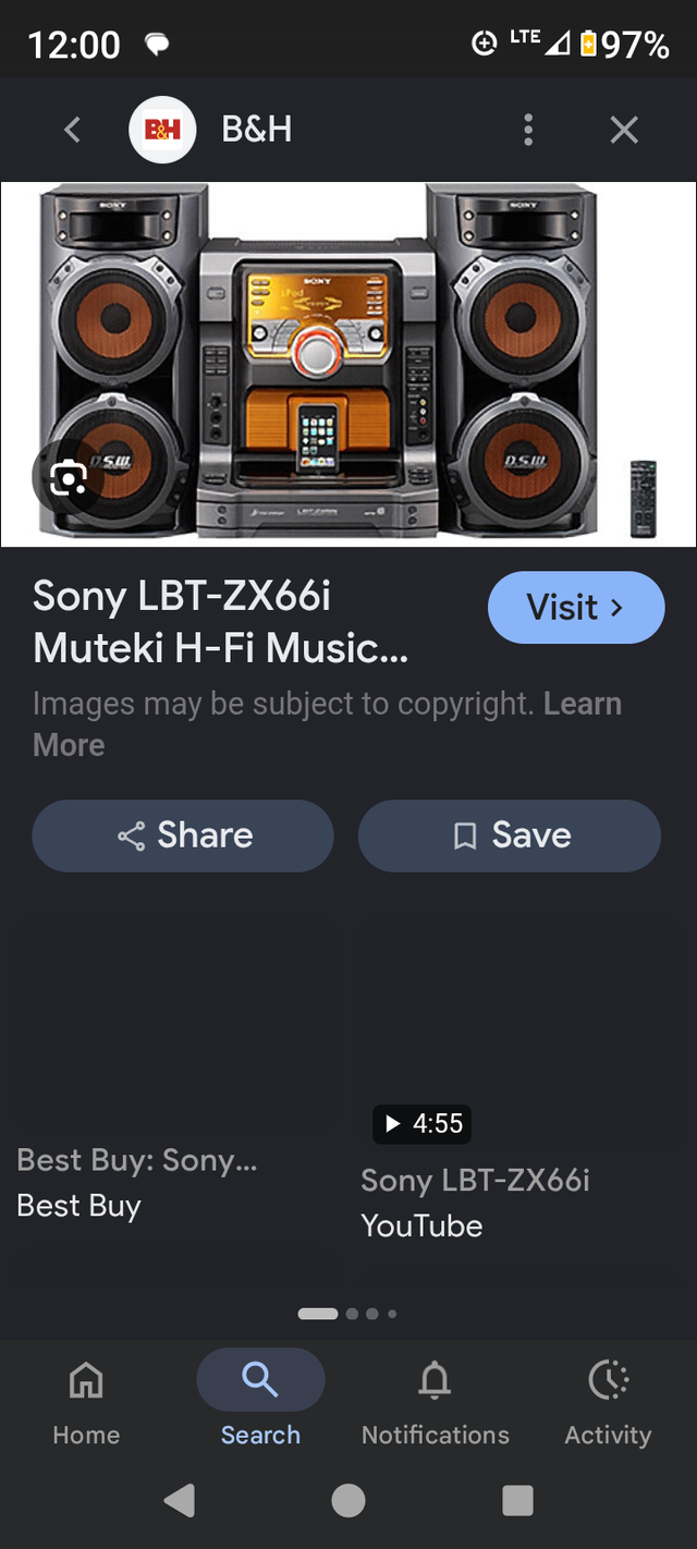 SONY MUTEKI  NEUF/INUTILISÉ , NEW/UNUSED