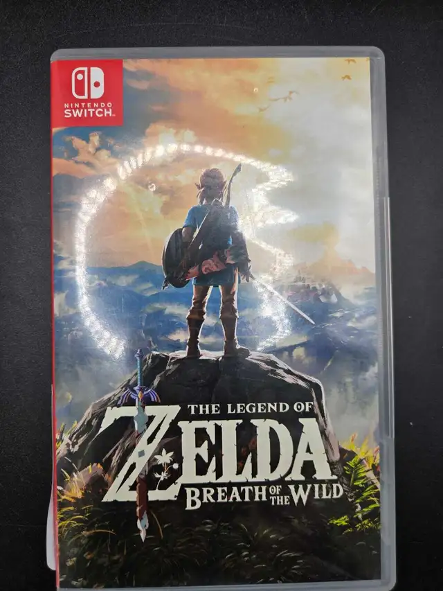 NINTENDO SWITCH GAME LEGEND OF ZELDA BREATH OF THE WILD