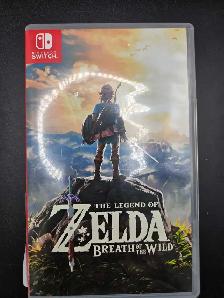 NINTENDO SWITCH GAME LEGEND OF ZELDA BREATH OF THE WILD