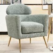 Brand New MMW Teddy Boucle Accent Armchair $199 - Photo 5
