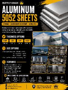 Premium 5052 Aluminum Sheets