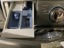 Laveuse sécheuse frontales stainless Samsung ( remis a neuf ) - Photo 3