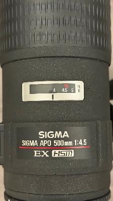Nikon Mount Sigma 500mm/4.5 Lens - Photo 3