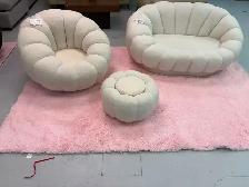Brand New Pumpkin Couch with Stool or Loveseat $399 to $499 - Photo 3