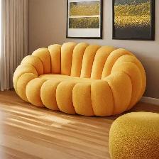 Brand New Pumpkin Couch with Stool or Loveseat $399 to $499 - Photo 9