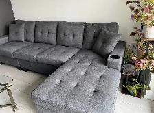 New Sectional L Shaped 4 Seater Sofa-Free Delivery