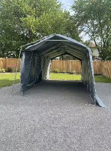 Brand New Heavy Duty 11x20 ft Carport Tent  $399 - Photo 2