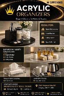 Premium Acrylic Organizers