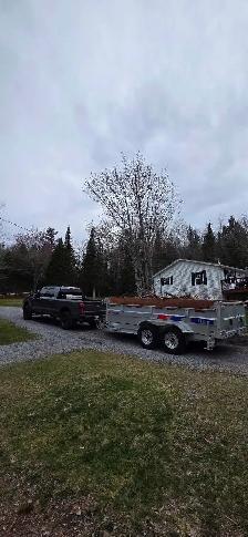 7x14 dump trailer for hire or rent - Photo 2