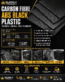 Carbon Fibre ABS Plastic Sheets – Textured & Durable