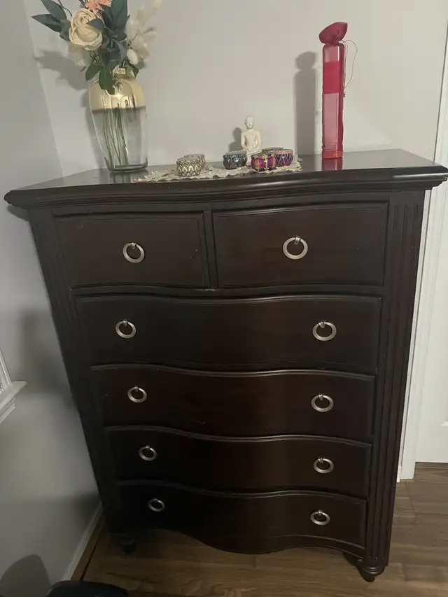 Beautiful solid wooden chest