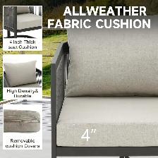 Brand New 5pcs Patio Set Marble Tempered Glass Special $499 - Photo 5