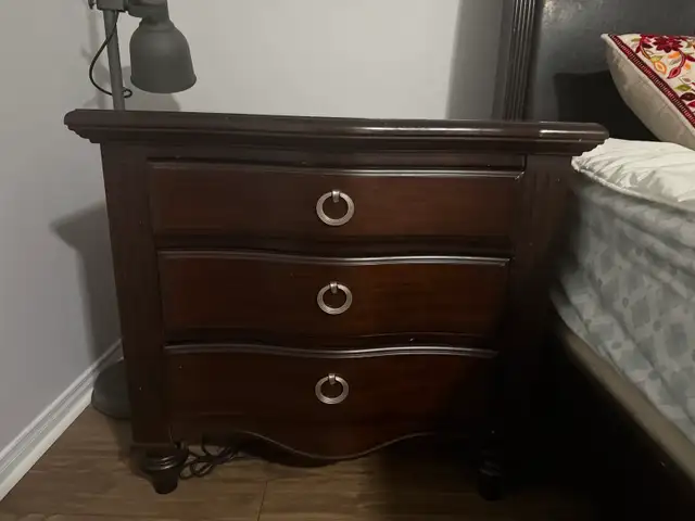 Beautiful solid wooden side table
