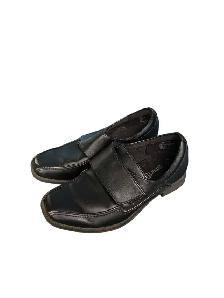 SmartFit Kids' Black Dress Shoes – Slip-On with Velcro Strap - Photo 2