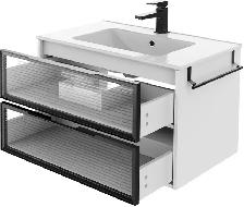 Brand New 30' Modern Wall-Mounted Bathroom Vanity Cabinet $69 - Photo 6