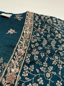 Brand New Elegant Indo-Western Designer 3-Piece Indian Suit - Photo 4