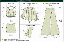 Brand New Elegant Indo-Western Designer 3-Piece Indian Suit - Photo 10