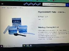 REPRORUBBER QUICK SETTING PUTTY BASE & CATALYSTAS PICTURED - Photo 3