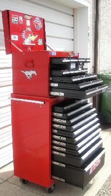 CRAFTSMAN 2 PIECE 24 DRAWER TOOL CHEST / BOX - Photo 5