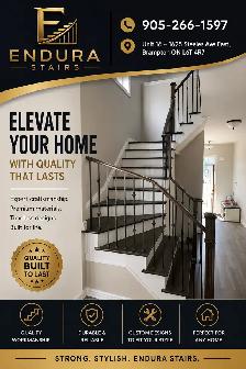 Renovation and installation stairs