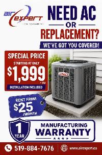 AIR CONDITIONER AIR CONDITIONER AIR CONDITIONER COOLING EXPERT
