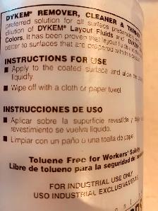 THREE 930 ML. OF Dykem 82638 Remover & Prep,AS PICTURED - Photo 3