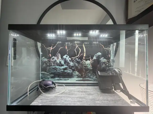 30 gallon Aquarium tank,  top lid/light filter