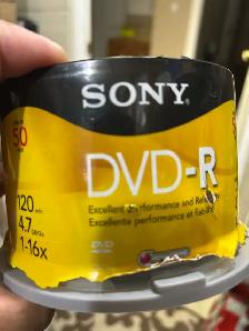 Blank CDs (Sony, Verbatim, Double Side) - Photo 2