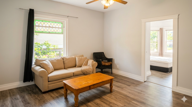 (DOWNTOWN) Charming 2-Bedroom Spacious Aprtmt, Quiet! Furnished!