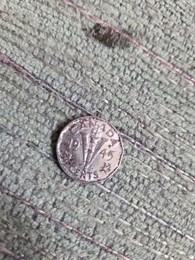 Old 1945 nickel