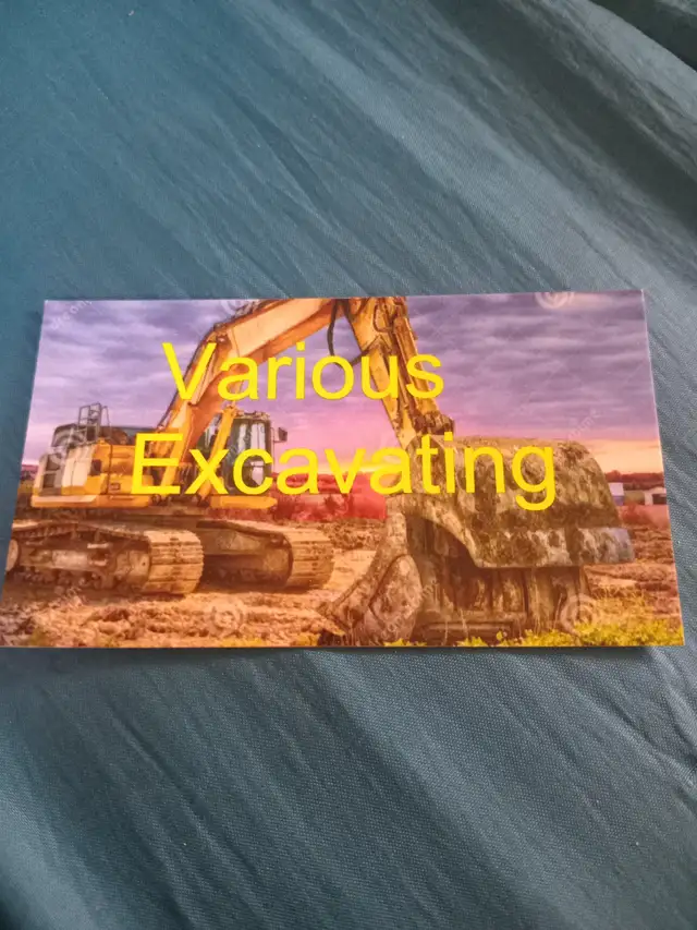 Various Excavating