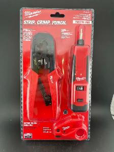 MILWAUKEE RATCHETING MODULAR CRIMPER A STRIPPER 48-22-8101