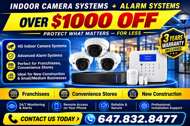 Security Camera & Alarm Systems