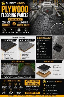 Custom Plywood Flooring Panels – Heavy Duty & Built to Last